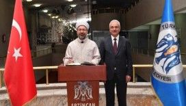 Diyanet İşleri Başkanı Prof. Dr. Erbaş’dan Başkan Başsoy’a ziyaret