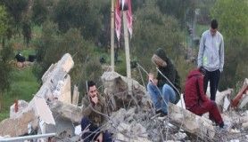 İsrail Asım el-Bergusi'nin evini yıktı