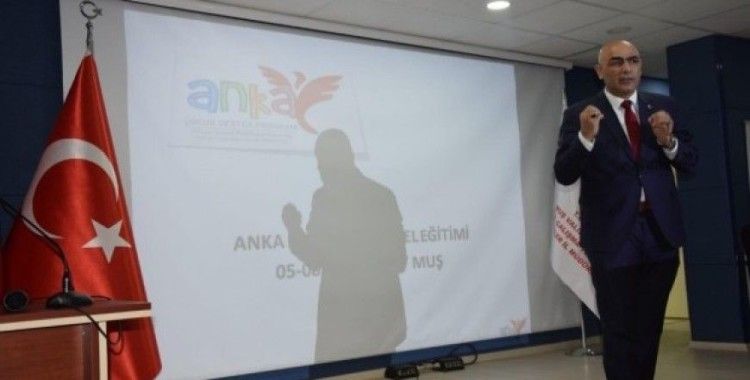 Muş’ta “Anka Temel Personel Eğitimi” programı