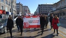 Erzurum’da 8 Mart Dünya Kadınlar Günü etkinlikleri düzenlendi