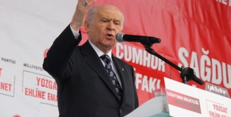 Devlet Bahçeli: 'Türk ve Türkiye düşmanı, kudurmuş ölüm yağdıran terörist'