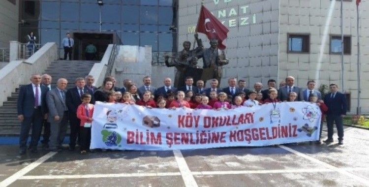 Köy Okulları Bilim Şenliği’nde 20 Okul 650 öğrenciye ulaşıldı