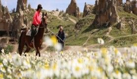 Kapadokya 'çiçek açtı'