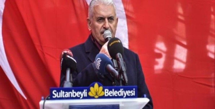 Binali Yıldırım, Sultanbeyli'de cami açılışına katıldı