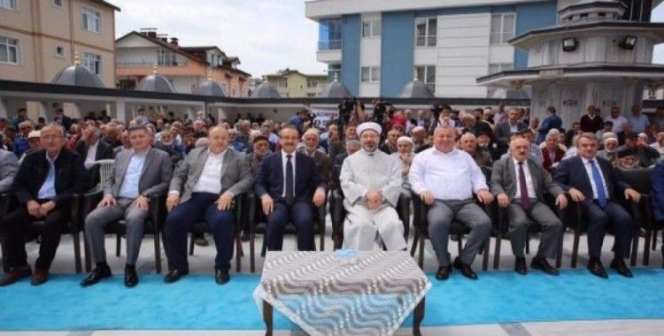 Diyanet İşleri Başkanı Erbaş: “Camiler sadece namaz kılınan yerler olmasın, aynı zamanda eğitim yuvaları olsun”