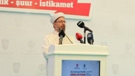 Diyanet İşleri Başkanı Erbaş’ Gençlik Fuarı’na katıldı