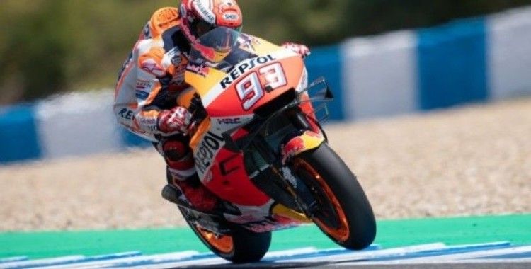 MotoGP İspanya Grand Prix'sinde Marc Marquez 1'inci oldu