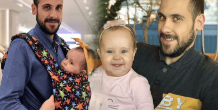 Ümit Erdim'in kızı Ses 1 yaşında