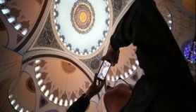 Büyük Çamlıca Camisi'nde ramazanın ilk cuma namazı kılındı