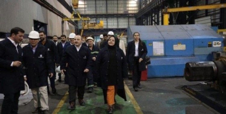 Bakanlar fabrika işçileriyle sahur yaptı