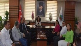 HDP Eş Başkanı Temelli Siirt belediyesini ziyaret etti