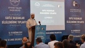 Diyanet İşleri Başkanı Prof. Dr. Ali Erbaş'ın sorumluluk uyarısı