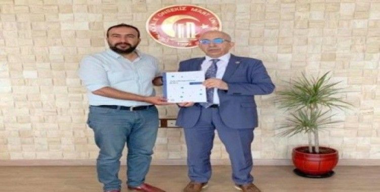 "Yükseköğretime Bakış" raporu, Rektör Murat’a takdim edildi