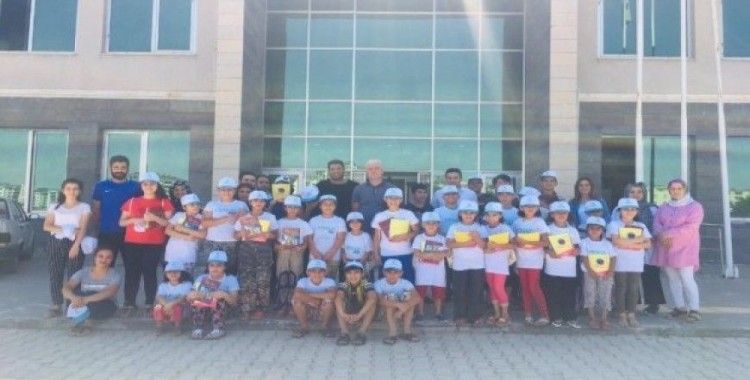 TÜGVA Ergani’de yaz okullarına devam ediyor