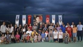 15 Temmuz şehitleri anısına tenis turnuvası