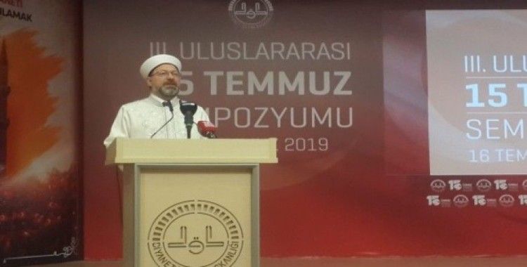 3. Uluslararası 15 Temmuz Sempozyumu düzenlendi