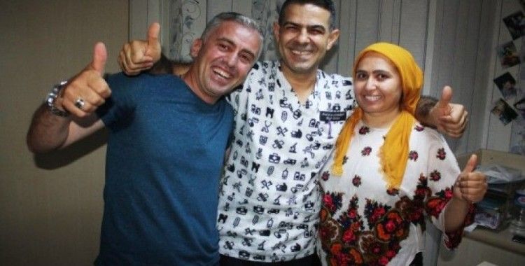 10 yıldır çalmadık kapı bırakmayan çift mutluluğu Diyarbakır’da buldu
