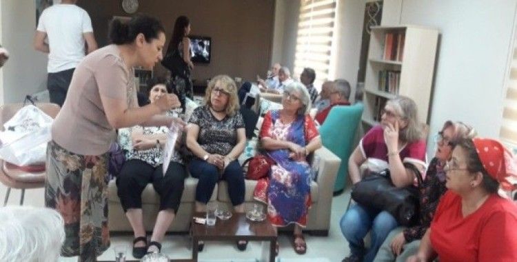 İzmit’tin emeklilerine kanser taraması yapıldı