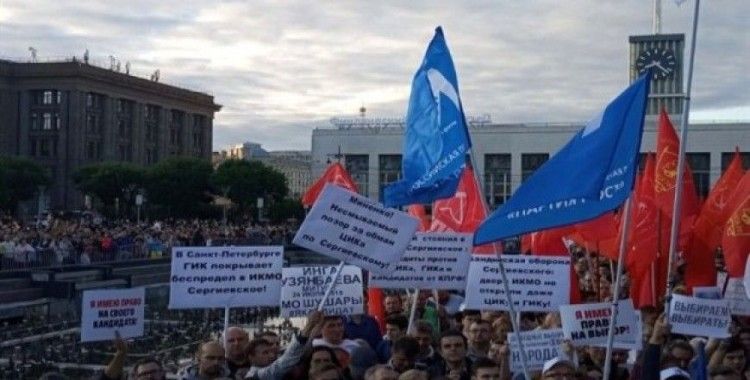 AB'den Moskova'daki protestolara kınama