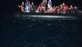 Edirne açıklarında 1 saat arayla toplam 68 düzensiz göçmen yakalandı