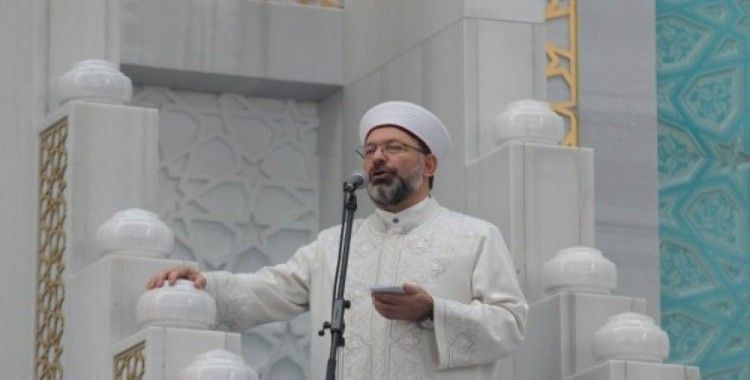 Diyanet İşleri Başkanı Erbaş: “Dinimizde kadının canı, hakları dokunulmazdır ve emanettir”