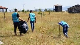 Kastamonu’da hükümlüler kültür köyünü temizledi