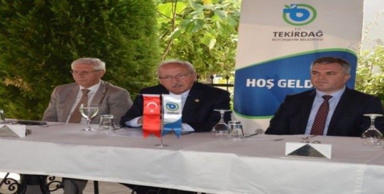 Tekirdağ Büyükşehir Belediye Başkanı Albayrak: "Toplantıdan son derece memnun oldum"