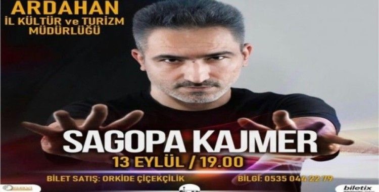 Ünlü Rapçi Sagopa Kajmer, Türkiye turnesine Ardahan’dan başlıyor