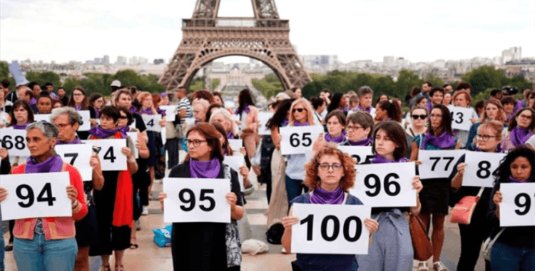 Fransa’da 105’inci kadın cinayeti