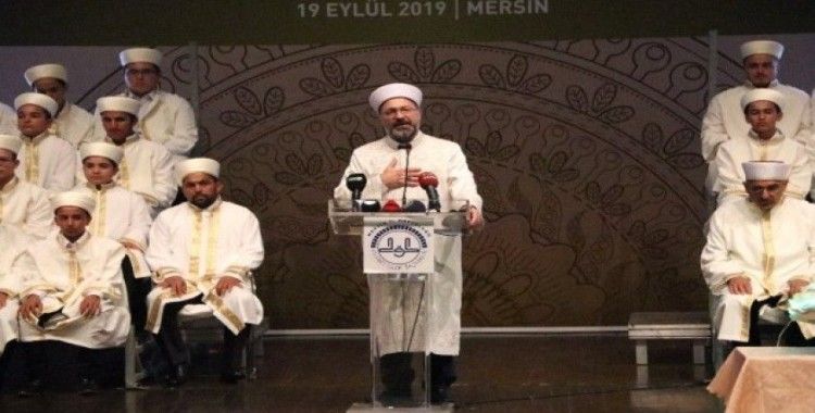 Erbaş: "İslam, barış, huzur, kurtuluş ve denge demektir"