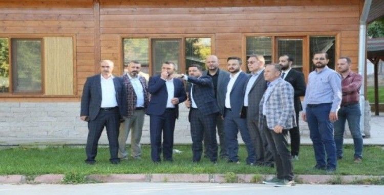 AK Parti heyeti, Nevşehir Belediyesi çalışma alanlarını inceledi