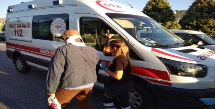 Kocaeli’de halk otobüsü kazaya karıştı: 3 yaralı