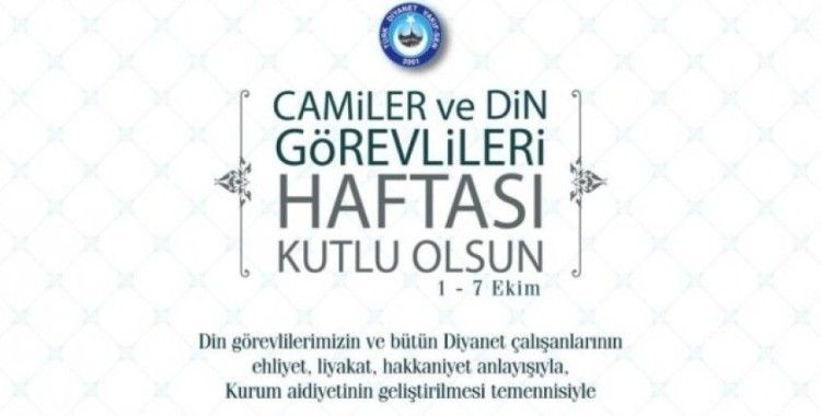 Türk Diyanet Vakıf-Sen’den “Camiler ve Din Görevlileri Haftası” mesajı