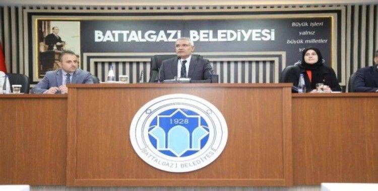 Battalgazi Belediye Meclisi Ekim ayı toplantısı yapıldı