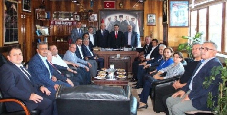 İl Genel Meclisi AK Parti Grubu, GMİS’i ziyaret etti