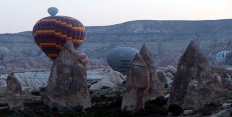 Kapadokya Bölgesini 9 ayda 2 milyon 902 bin 390 turist ziyaret etti