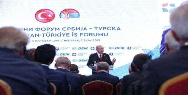 Cumhurbaşkanı Erdoğan: “Sırbistan ile sahip olduğumuz vizyon birliği bölge için büyük bir fırsattır”