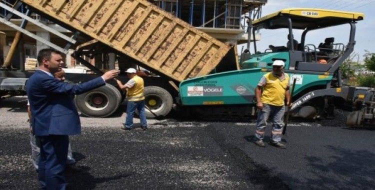 Çorlu’da ilk 10 ayda 60 bin ton asfalt serildi