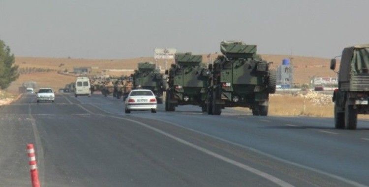 Gaziantep’ten 150 araçlık askeri konvoy yola çıktı