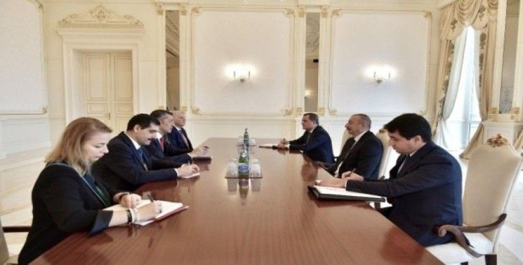Cumhurbaşkanı Aliyev, Milli Eğitim Bakanı Selçuk’u kabul etti