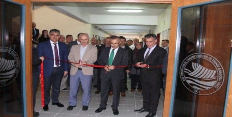 Hasan Kemal Yardımcı Mesleki ve Teknik Anadolu Lisesi Z Kütüphanesi açıldı