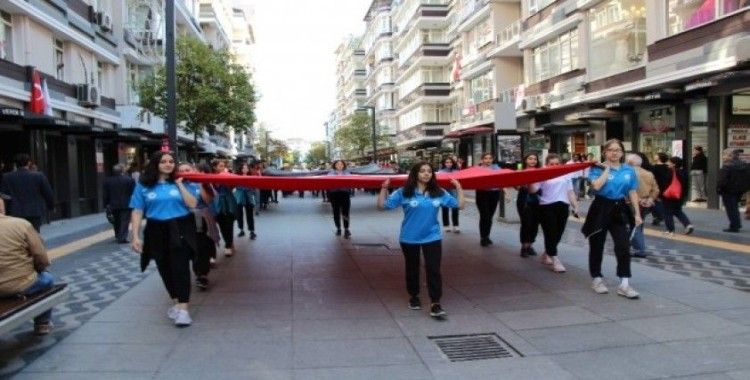 Samsun’da Amatör Spor Haftası yürüyüşü
