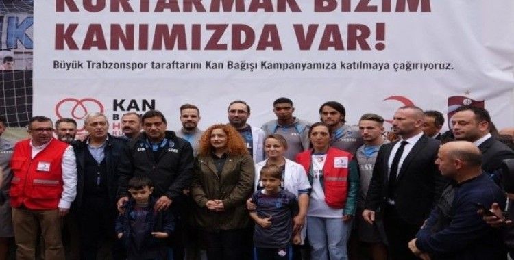 Trabzonspor’dan ’Kurtarmak bizim kanımızda var" projesine destek