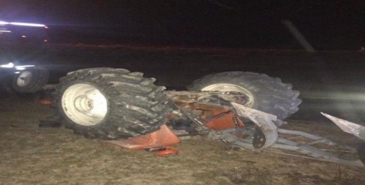 Karaman’da traktörün altında kalan sürücü hayatını kaybetti