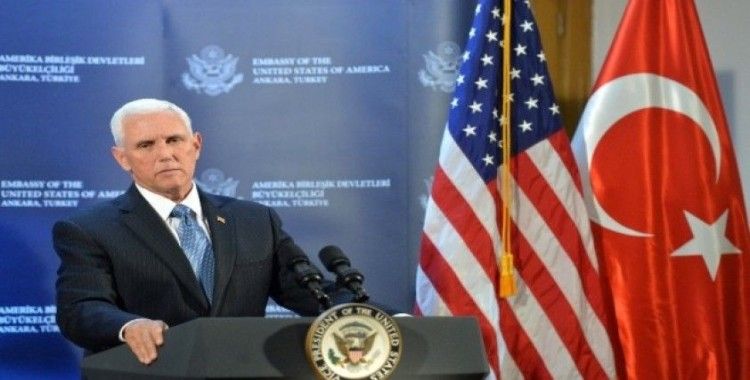 ABD Başkan Yardımcısı Pence: "ABD ile Türkiye, Suriye’de bir ateşkes konusunda anlaşmaya vardı"
