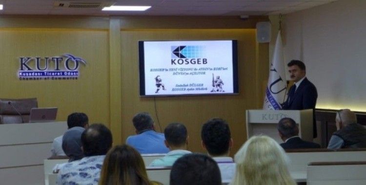 KUTO’da KOSGEB Yeni Destek Paketleri bilgilendirme toplantısı