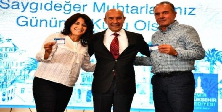 İzmir’de muhtarlara ücretsiz ulaşım müjdesi