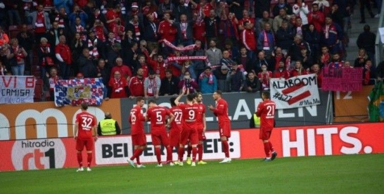 Bayern Münih, Augsburg deplasmanından 1 puanla döndü