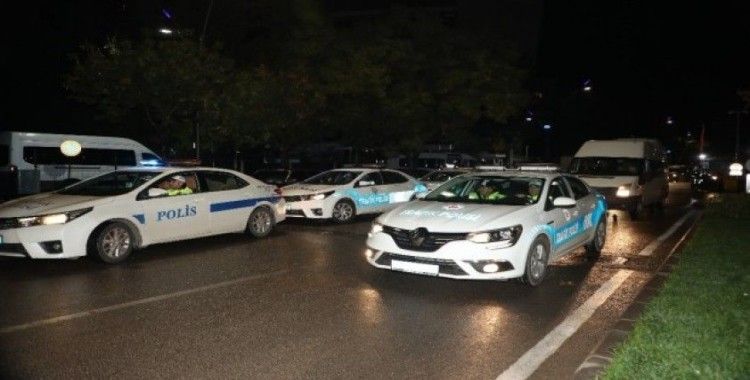 Gaziantep polisinden 1078 personel ve 81 ekip ile dev operasyon