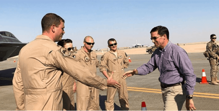 ABD Savunma Bakanı Esper’den Irak’a sürpriz ziyaret